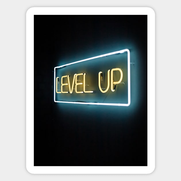 Level Up Sticker by NewburyBoutique